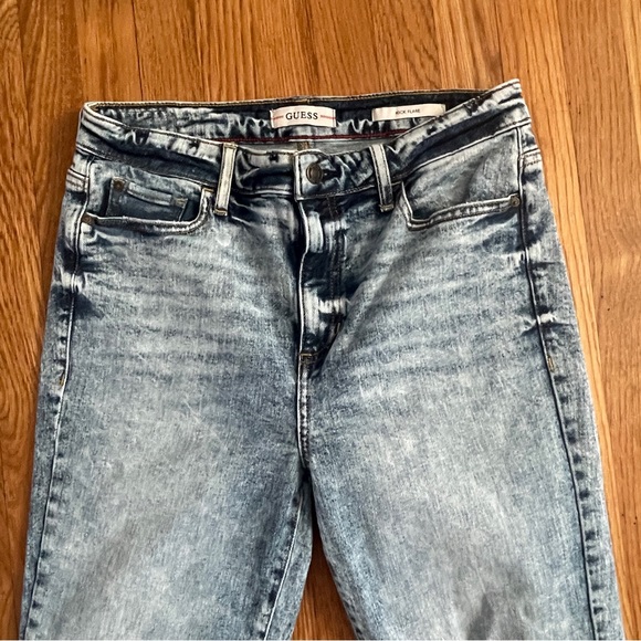 Guess Kick Flare acid wash jeans 30 - Picture 6 of 12